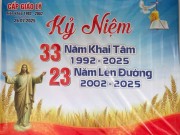 CẤP GIÁO LÝ KHĂN CAM (NK 1992–2002) KỶ NIỆM 33 NĂM KHAI TÂM (1992–2025) & 23 NĂM LÊN ĐƯỜNG (2002–2025)