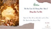 Suy niệm Thứ Hai Tuần VI Thường Niên