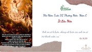 Suy niệm Thứ Năm Tuần VI Phục sinh