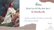 Suy niệm Thứ Ba Tuần VII Phục Sinh