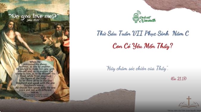 Suy niệm Thứ Sáu Tuần VII Phục Sinh