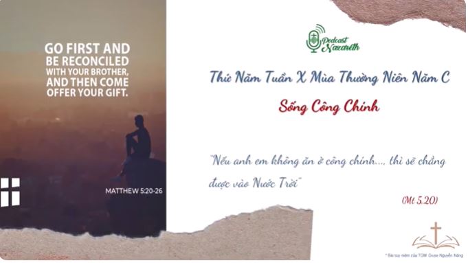 Suy niệm Thứ Năm Tuần X Mùa Thường Niên