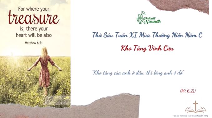 Suy niệm Thứ Sáu Tuần 11 Mùa Thường Niên