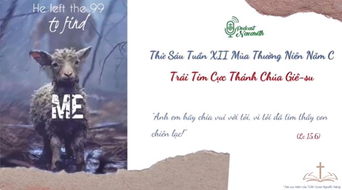 Suy niệm Thứ Sáu Tuần XII Mùa Thường Niên