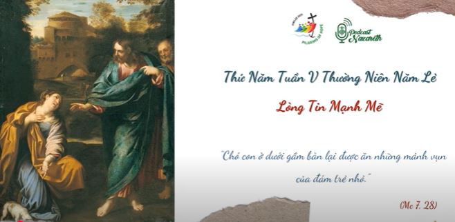 Suy niệm Thứ Năm Tuần V Thường Niên