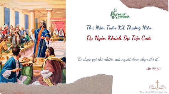 Suy niệm Thứ Năm Tuần XX Thường Niên