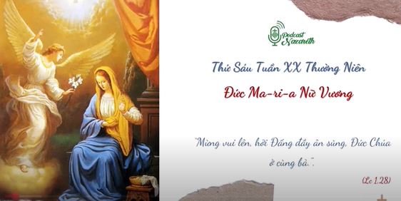 Suy niệm Thứ Sáu Tuần XX Thường Niên