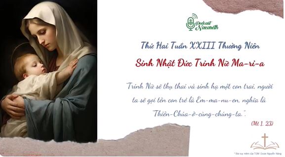 Suy niệm Thứ Hai Tuần XXIII Thường Niên