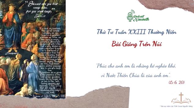 Suy niệm Thứ Tư Tuần XXIII Thường Niên