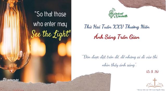 Suy niệm Thứ Hai Tuần XXV Thường Niên