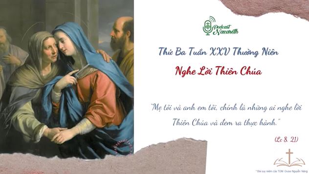 Suy niệm Thứ Ba Tuần XXV Thường Niên
