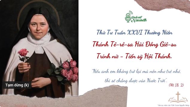 Suy niệm Thứ Tư Tuần XXVI Thường Niên