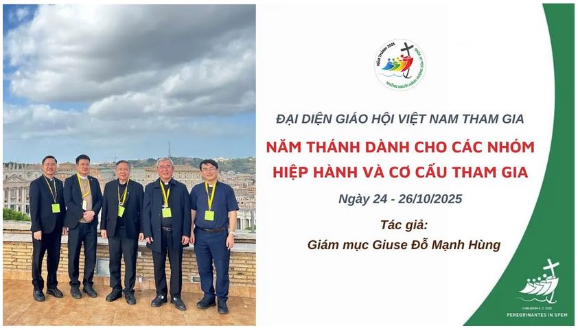 ĐẠI DIỆN GH VIỆT NAM THAM GIA NĂM THÁNH DÀNH CHO CÁC NHÓM HIỆP HÀNH