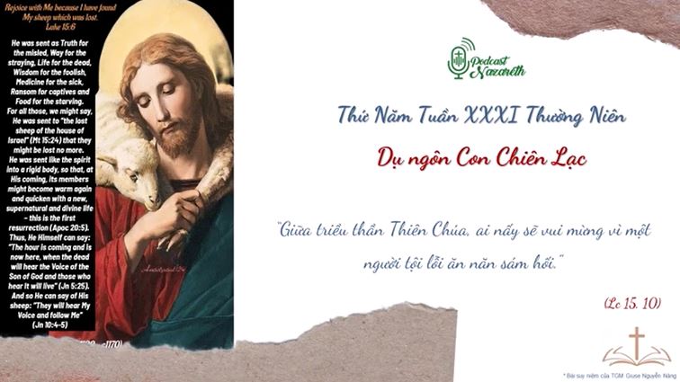 Suy niệm Thứ Năm Tuần XXXI Thường Niên