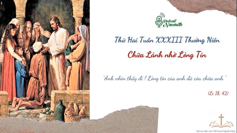 Suy niệm Thứ Hai Tuần XXXIII Thường Niên