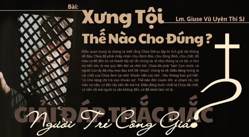 XƯNG TỘI THẾ NÀO CHO ĐÚNG CÁCH?