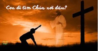 CON ĐI TÌM CHÚA NƠI ĐÂU