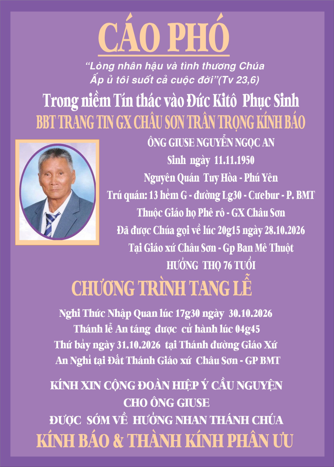 CAO PHO CT