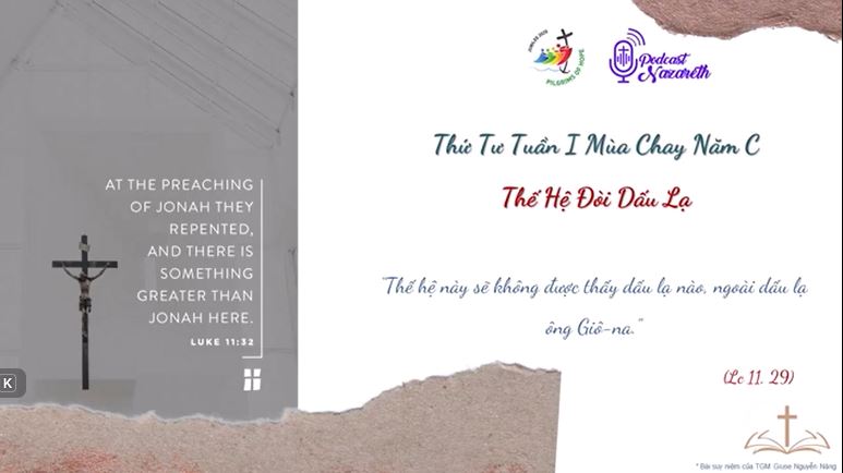 Suy niệm Thứ Tư Tuần I Mùa Chay