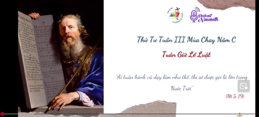 Suy niệm Thứ Tư Tuần III Mùa Chay