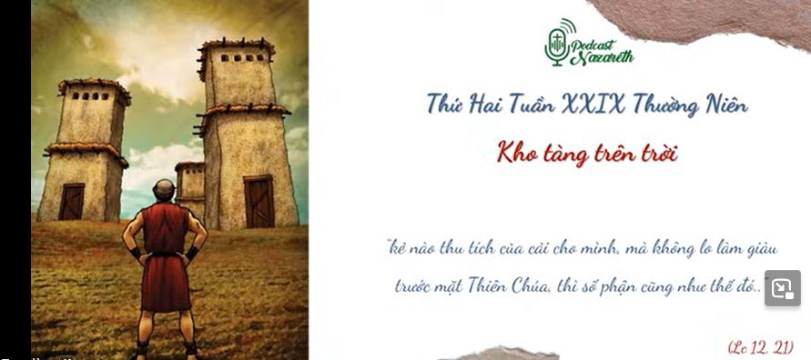 SUY NIỆM THỨ HAI TUẦN 29 THƯỜNG NIÊN